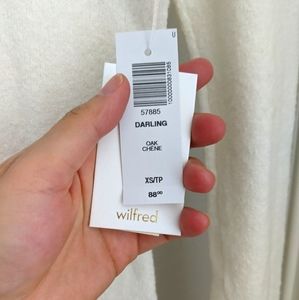 New Aritzia- Wilfred Darling sweater